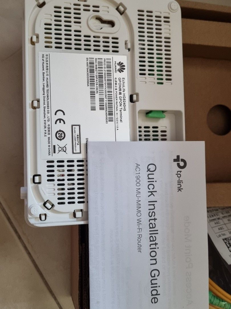 Wi-Fi Router & Optical Network Terminal, TV & Home Appliances, TV ...