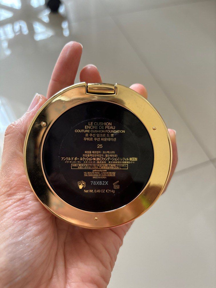 Peau Foundation Ysl Le Cushion Encre De Peau Shades Ysl Cushion