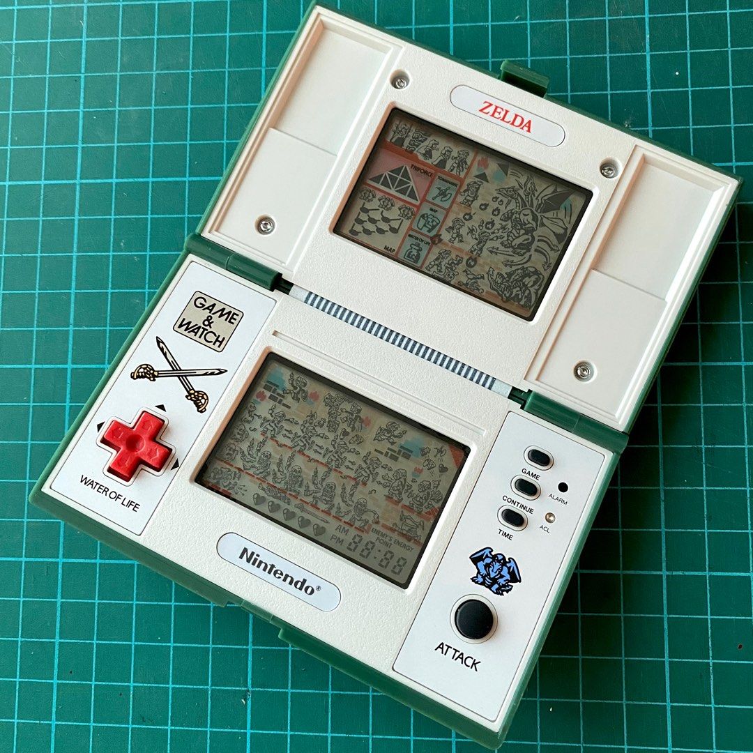 Zelda - Vintage 1989 Nintendo Game & Watch (Multi-Screen), Hobbies
