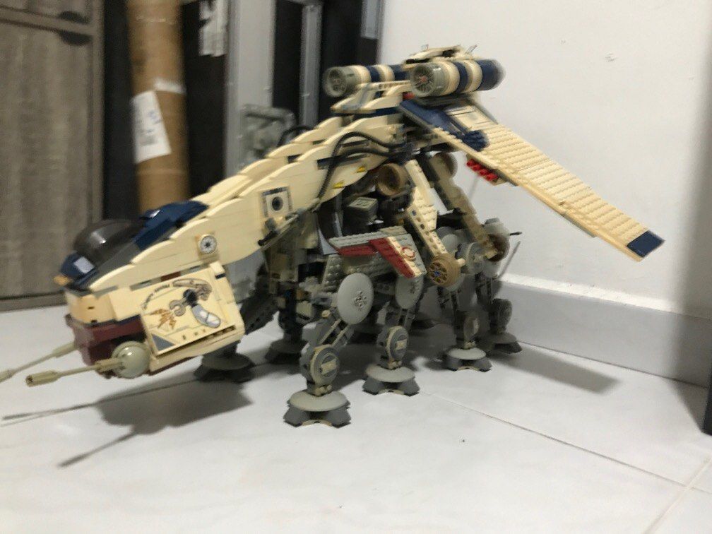 Republic Dropship With At Ot Walker Lego Ot Walker At Ot With