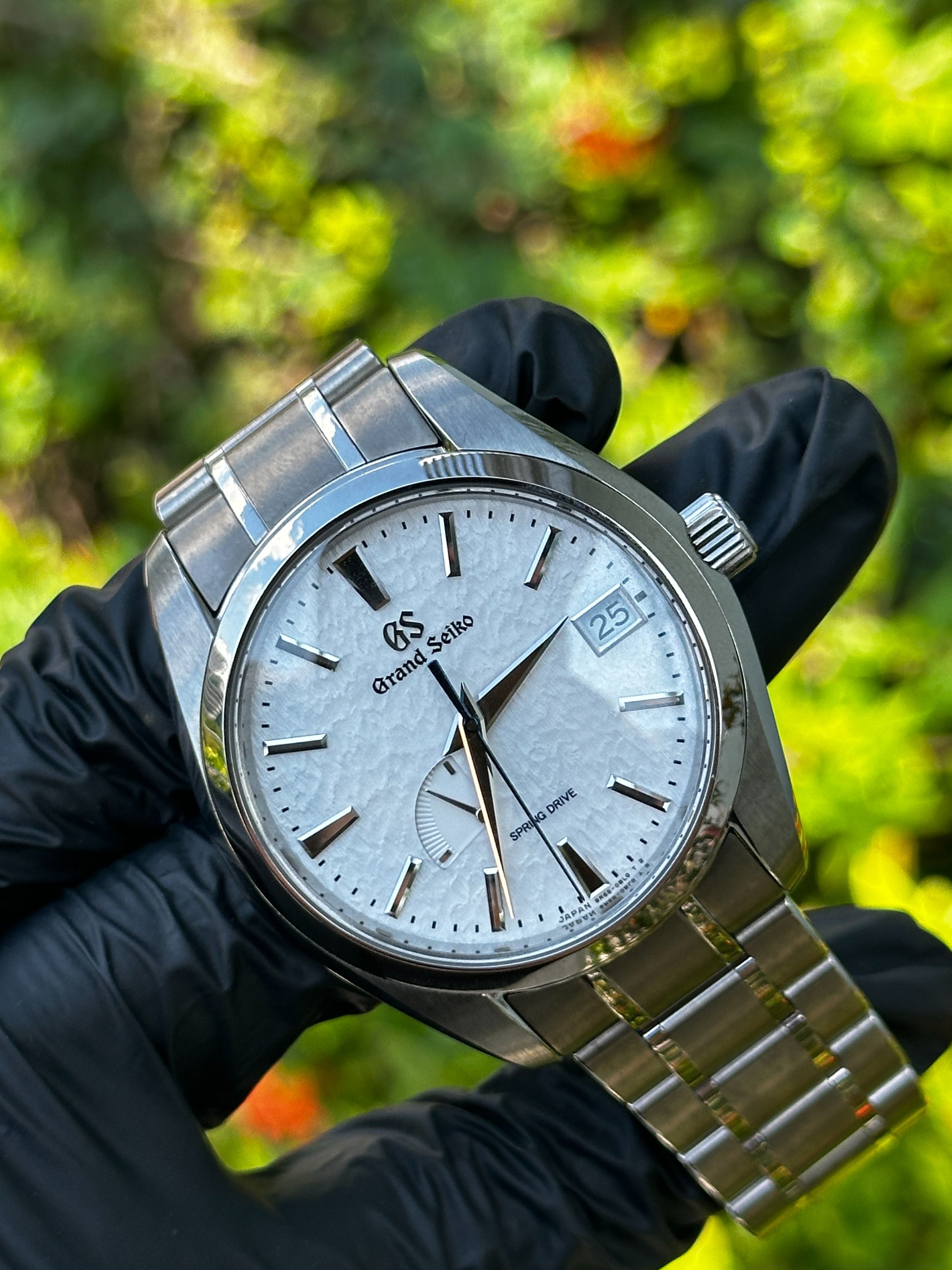 2021 Like New Grand Seiko SBGA211G Snowflake Spring Drive