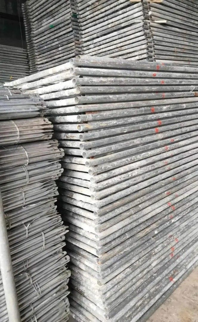 2nd hand H frame sets (Category: Construction Tools & Equipment) located in Valenzuela. Submitted by elizabeth.nietes (Listing ID 1333255402, Image 1). Description: for inquiry plss call: 0961 545 0901 0976 169 4137 SCAFFOLDING H-FRAME set!!.
