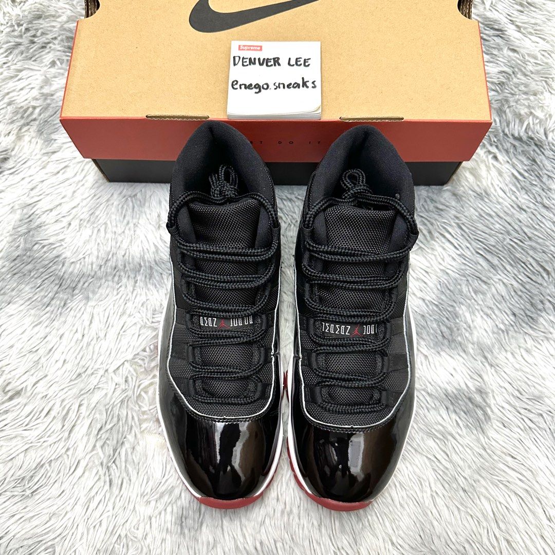 9.5US J11 Playoffs Bred 2019 Men s Fashion Footwear Sneakers on Carousell