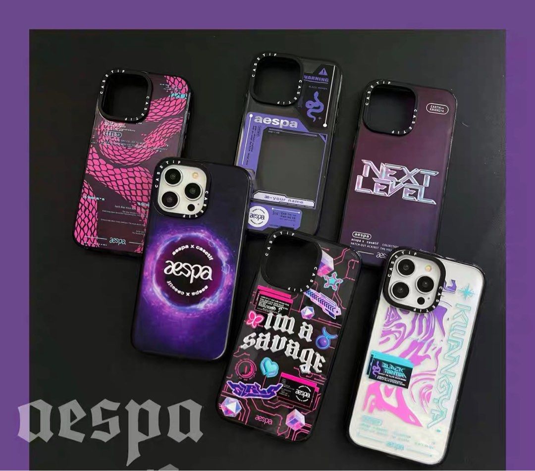 Casetify ホワイト iPhone15Pro aespa KARINA使用 Casetify ホワイト iPhone15Pro aespa KARINA使用 完売品】aespa