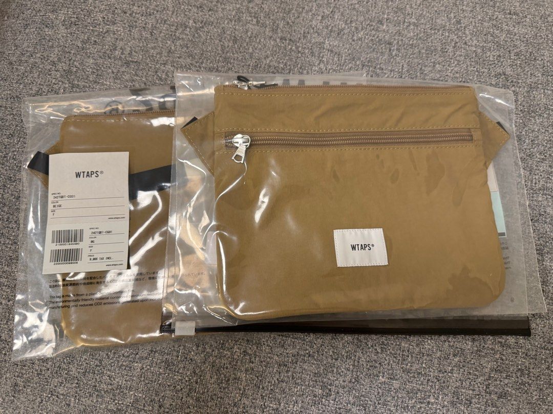 24AW WTAPS SLING POUCHI NYLON ブラック ポーチ（WTAPS shopping 