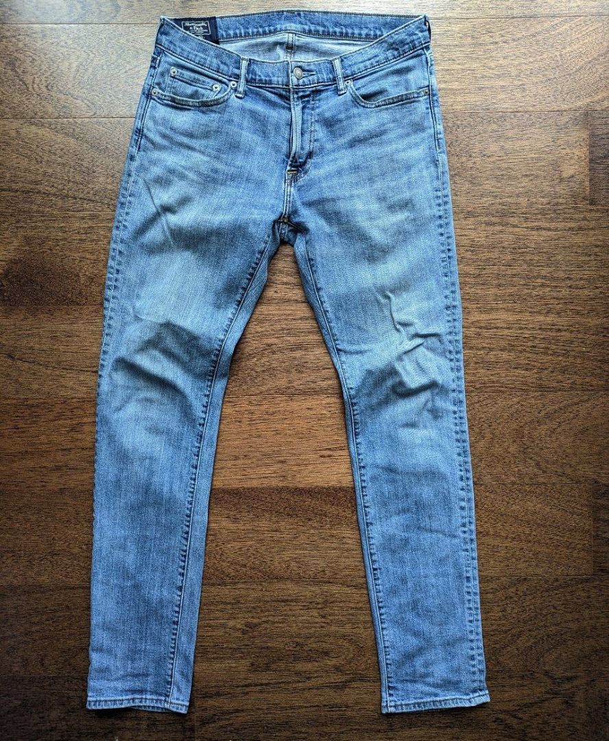 Abercrombie Fitch Langdon Skinny Fit Stretch Jeans