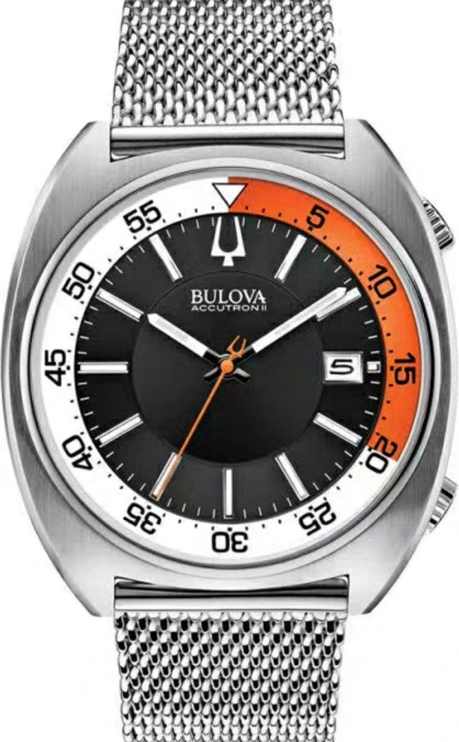 Accutron I I Snorkel Orange 96b208 Bulova Accutron I I wrist watch Men s Fashion Watches Accessories Watches on Carousell