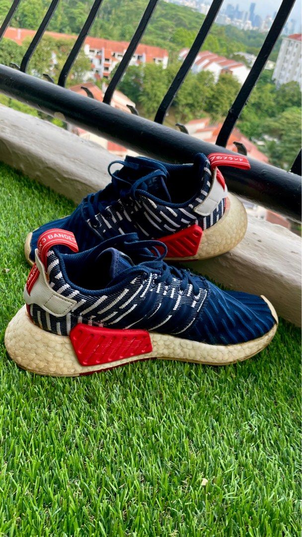 Adidas NMD R2 PK Primeknit Shoes Men s Fashion Footwear Sneakers on Carousell
