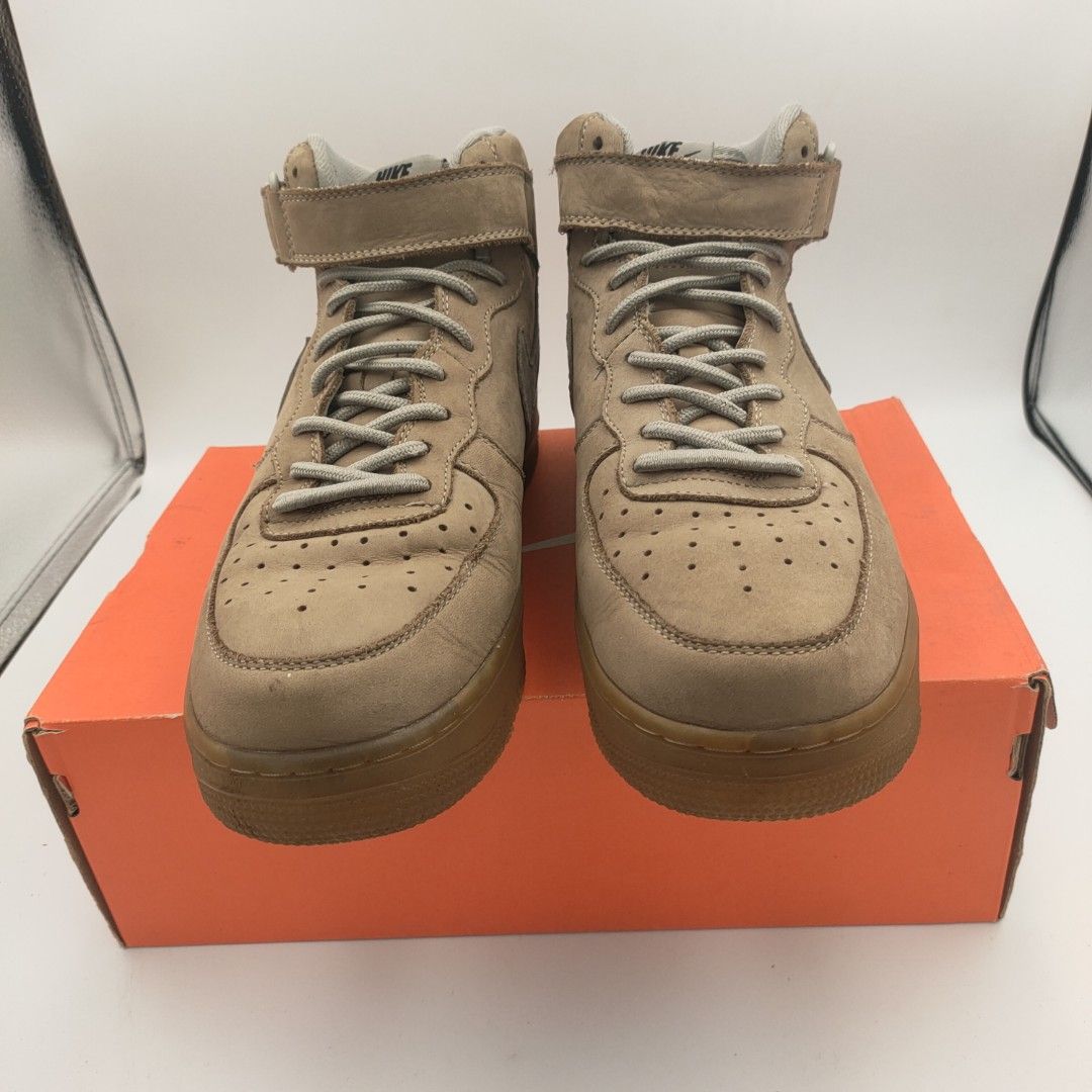 Air Force One Reigning Champion leather flax/wheat shoes - Main Image