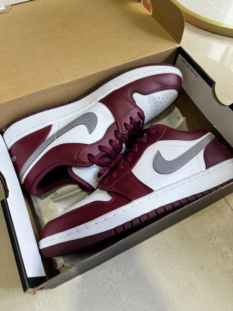 size air jordan 1 low