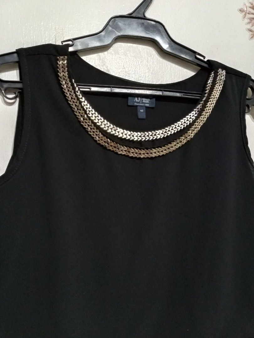american apparel black wrap dress Luxury Wrap Dress in Black Small main image 1