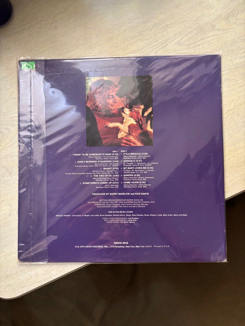 Barry Manilow II [Vinyl LP Record] (Category: Vinyls) located in Taguig. Submitted by jm_griffith (Listing ID 1333314187, Image 2). Description: Vintage 2nd Hand Vinyl bought at Cubao Expo for 1,400 php .