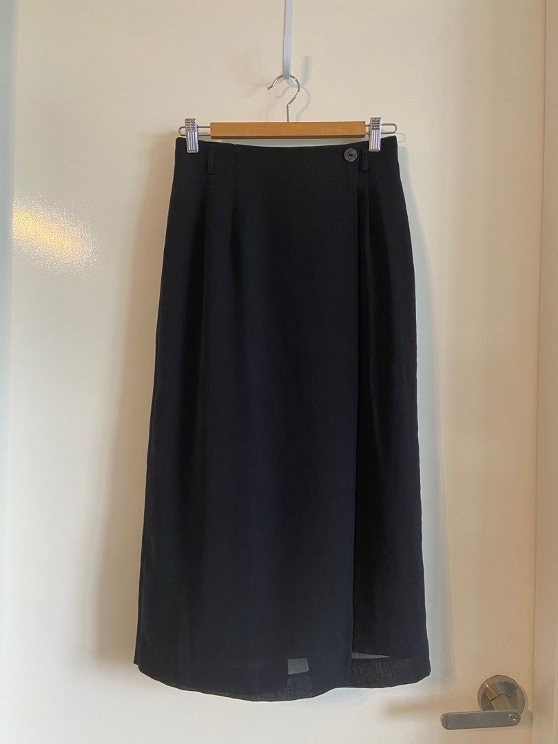Black work skirt Women s Fashion Bottoms Skirts on Carousell
