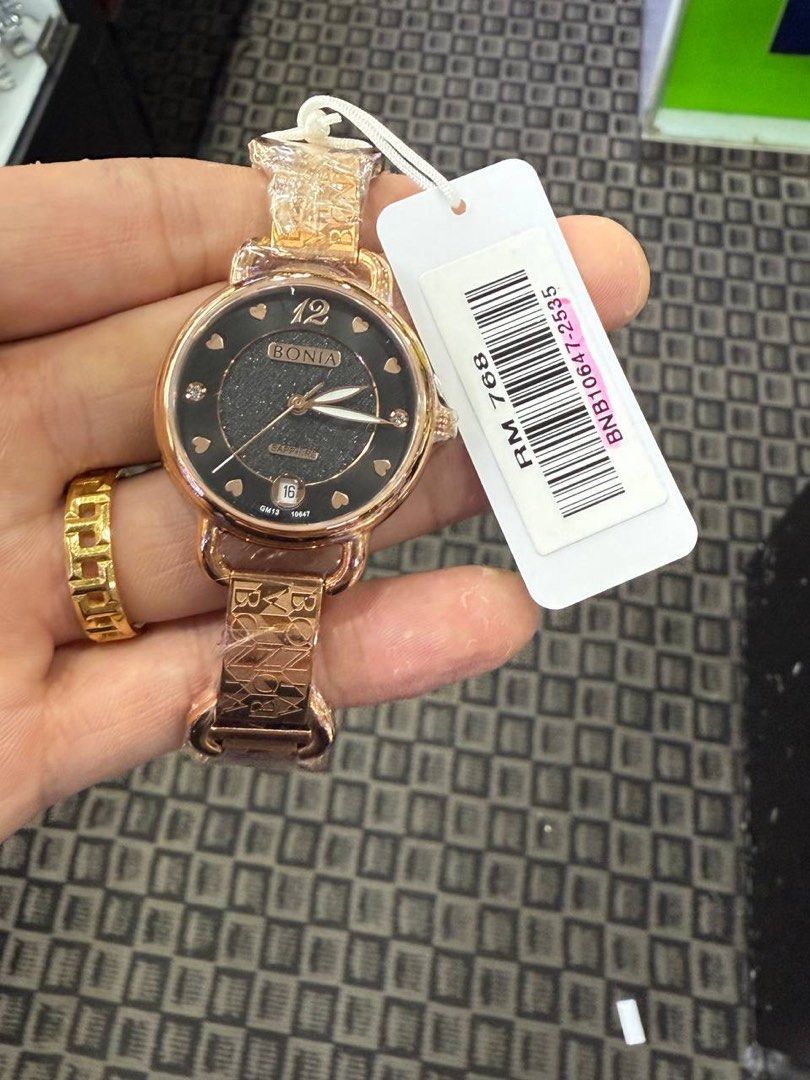 Bonia watch swarovski on sale