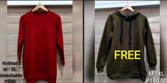 BUY 1 FREE 1 👩‍❤️‍👩 (Category: Longsleeves) located in Bulacan. Submitted by Spothings (Listing ID 1333309010, Image 1). Description: .
