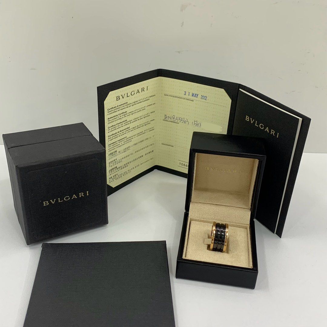 BVLGARI 10.1G B ZERO 1 AN855563 CERAMIC RING 56 247059168