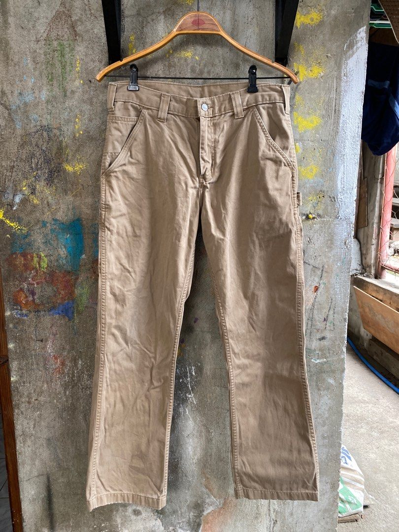 Carhartt relaxed fit washed twill dungaree hot sale