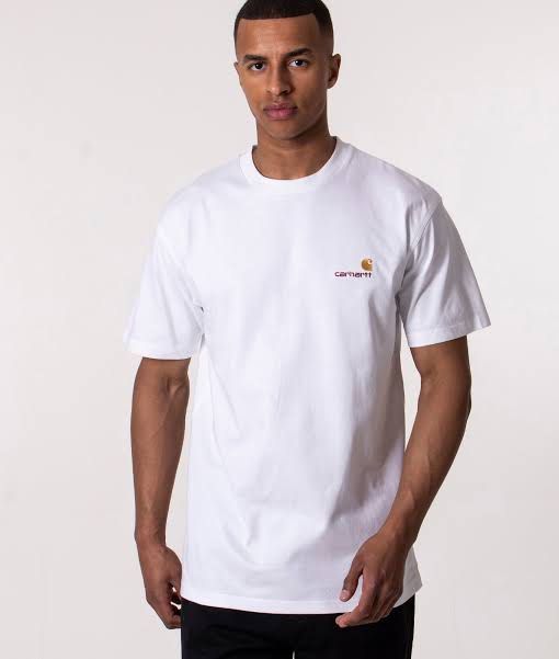 Carhartt Wip American Script Tee Men s Fashion Tops Sets Tshirts Polo Shirts on Carousell