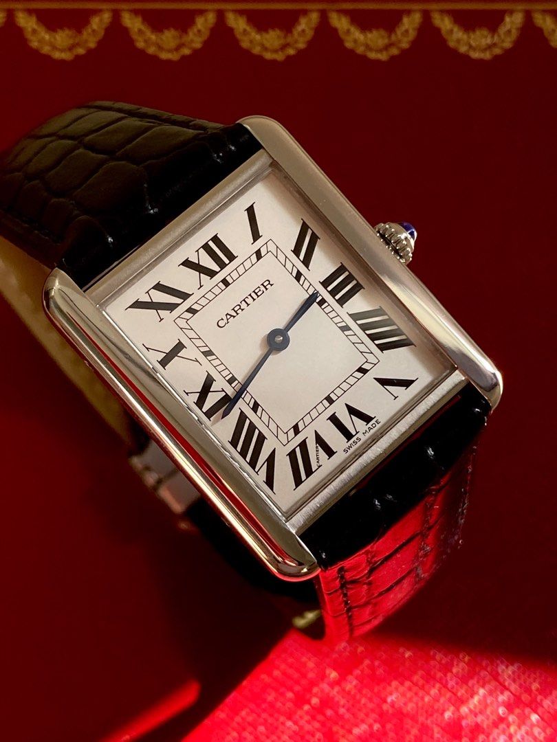 Vintage cartier tank solo discount