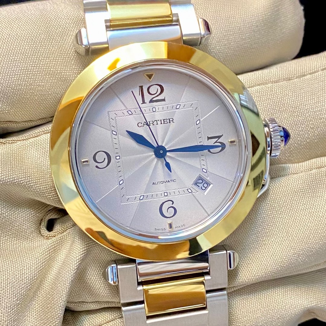 Cartier Pasha De Cartier Watch 41mm Automatic Watch Two Tone Luxury Watches on Carousell