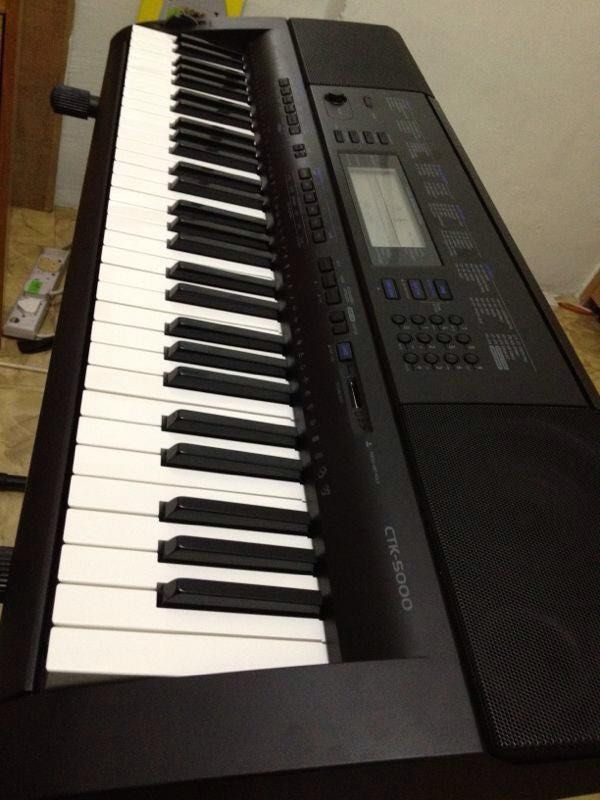 Casio keyboard CTK 5000 Hobbies Toys Music Media Musical Instruments on Carousell