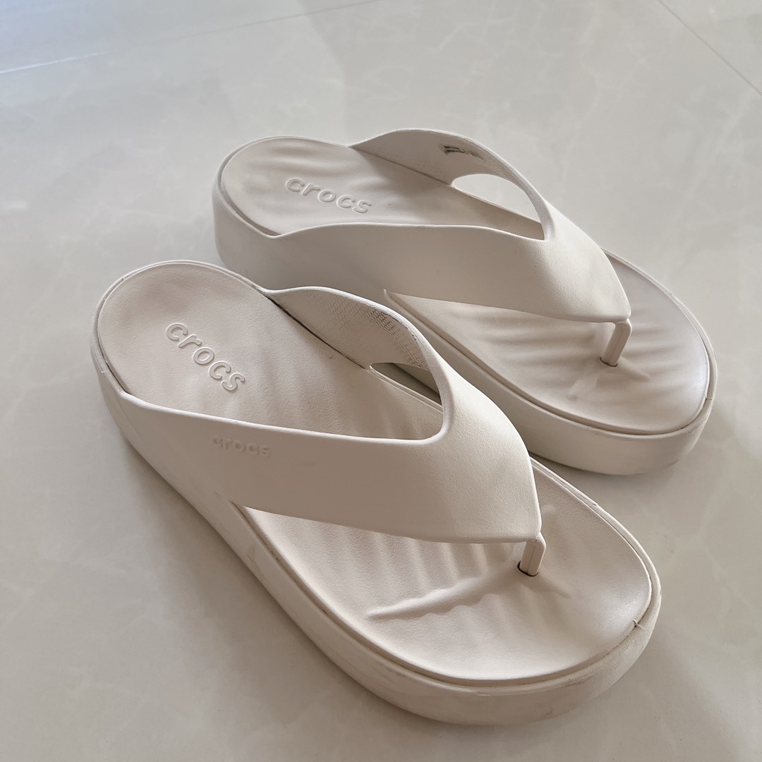 Crocs White Sandals