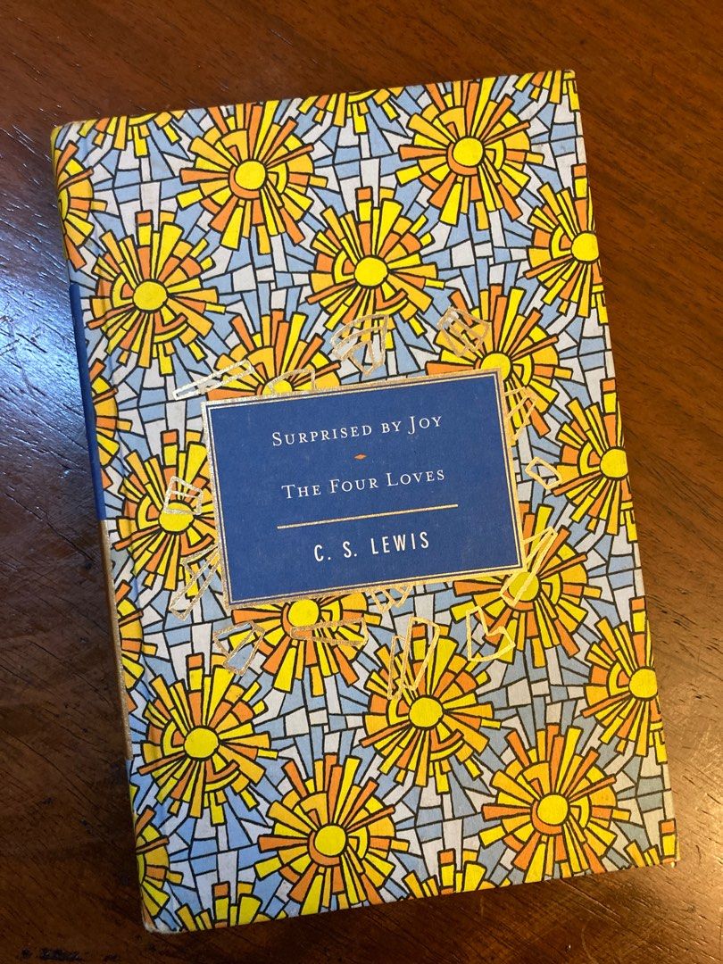 CS Lewis The Four Loves / Surprised By Joy (Category: Storybooks) located in Paranaque City. Submitted by jmikee_ (Listing ID 1333233754, Image 1). Description: Has two pages with highlighted text. Aside from those it’s clean & in good condition.