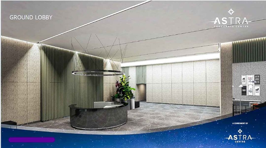 Image showcasing Elegant 86 SqM High-Rise Office Space in Astra Corporate Center ...