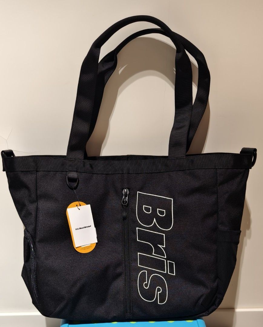 FCRB 24ss TOUR TOTE BAG ブラック トートバッグ TOUR TOTE BAG（トートバッグ）｜F.C.Real Bristol（エフシー