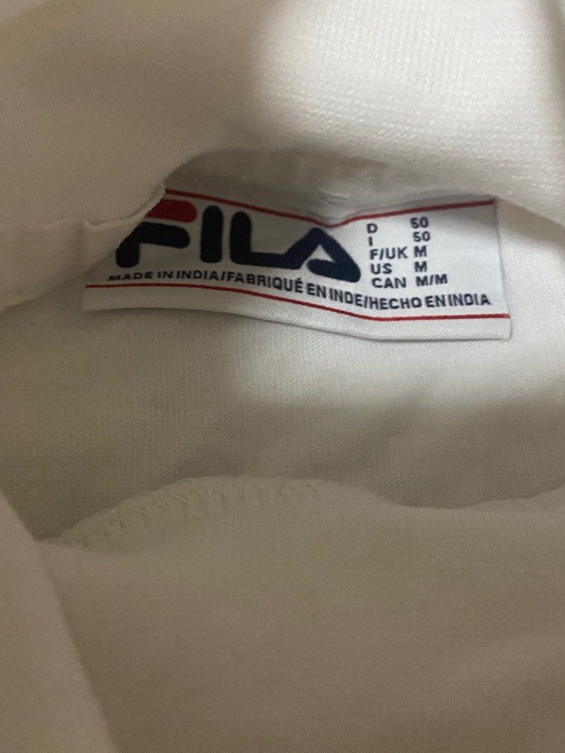 FILA turtleneck pullover Men s Fashion Tops Sets Shirts on Carousell