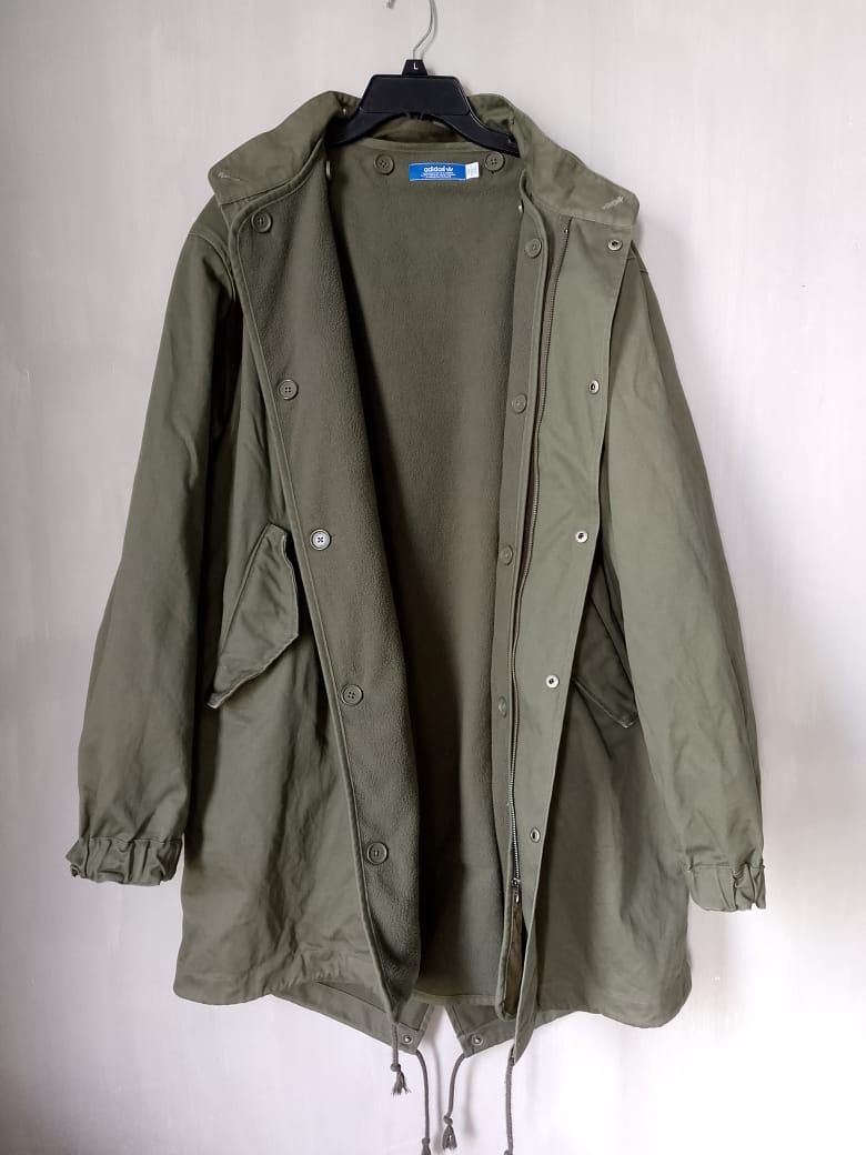 Adidas fishtail parka deals