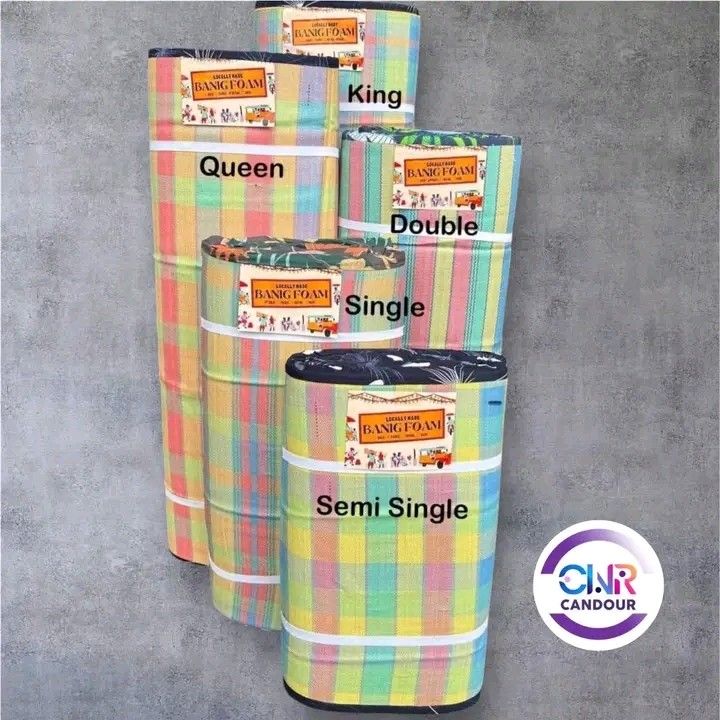 Foam Banig (Category: Home Improvement Tools & Accessories) located in Manila. Submitted by micoooy (Listing ID 1333160132, Image 1). Description: single ₱850 double ₱1100 Queen ₱1300 King ₱1500.