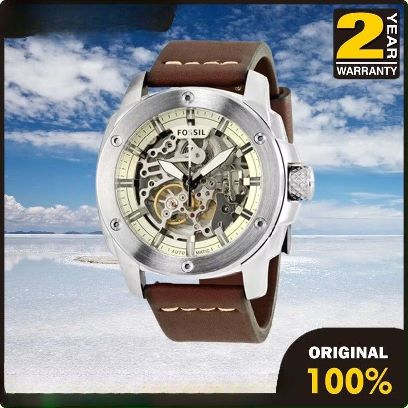 FOSSIL Men Watch Automatic Skeleton ME 3083 ORIGINAL 100 Men s Fashion Watches Accessories Watches on Carousell