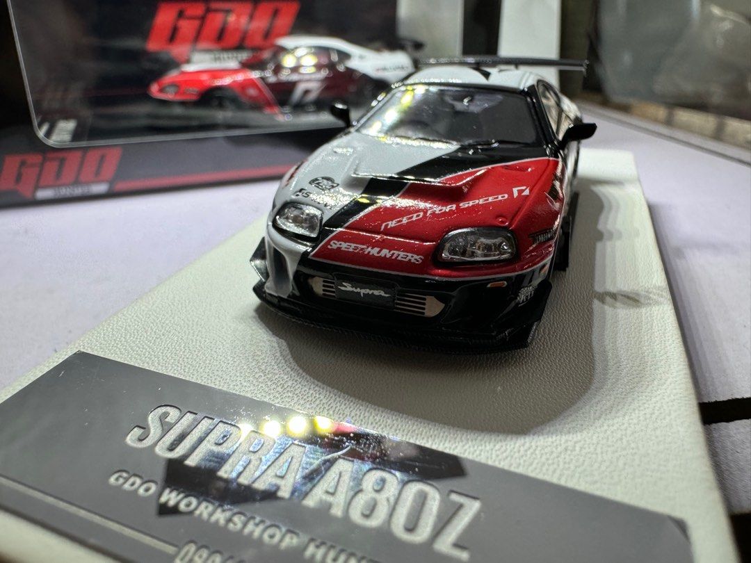 GDO 1/64 Supra A80Z NFS livery, Toys & Collectibles, Figurines 