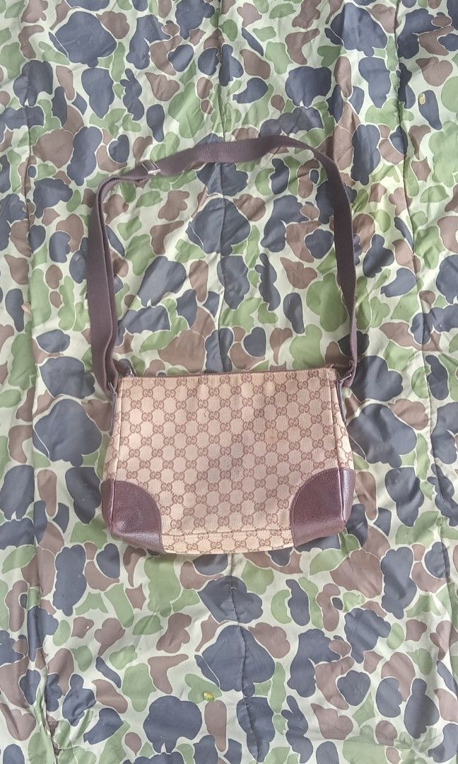 Gucci camo bag deals
