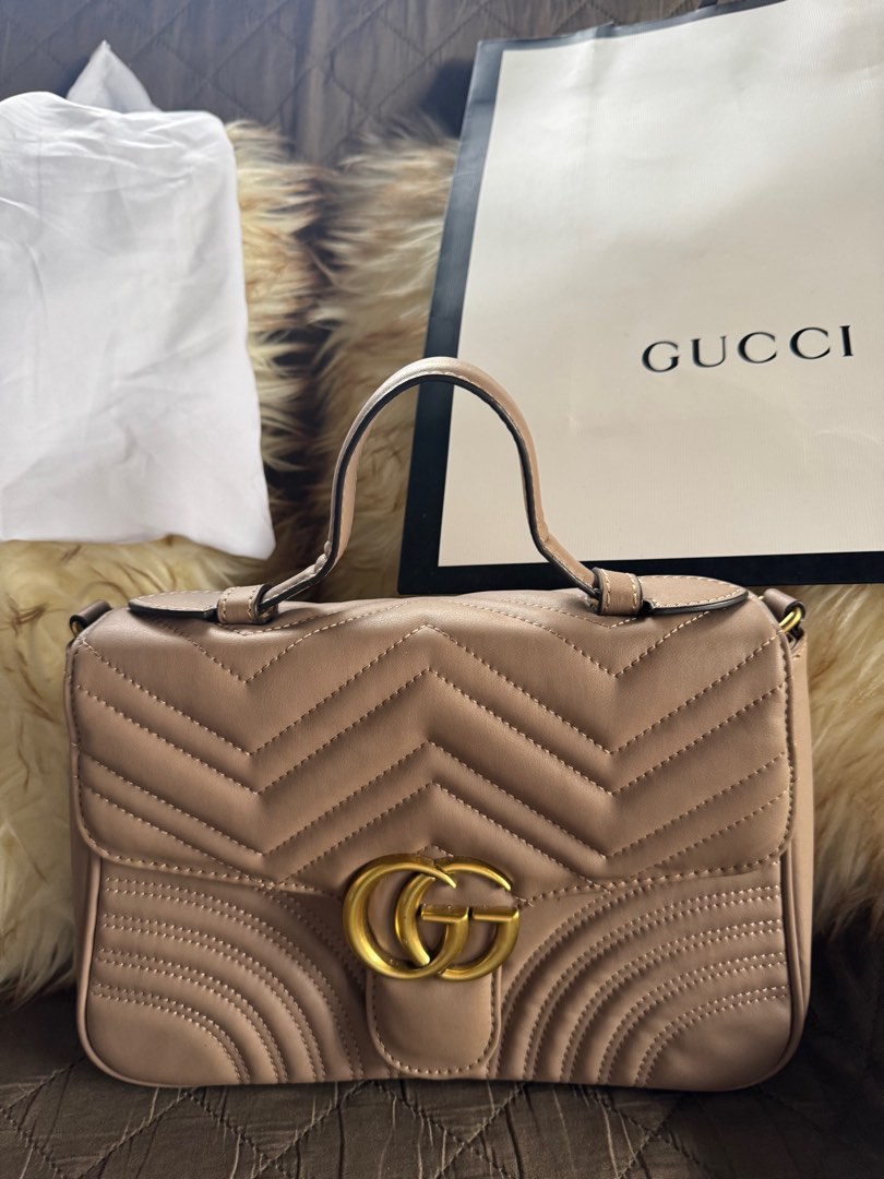 Gucci marmont top handle medium online