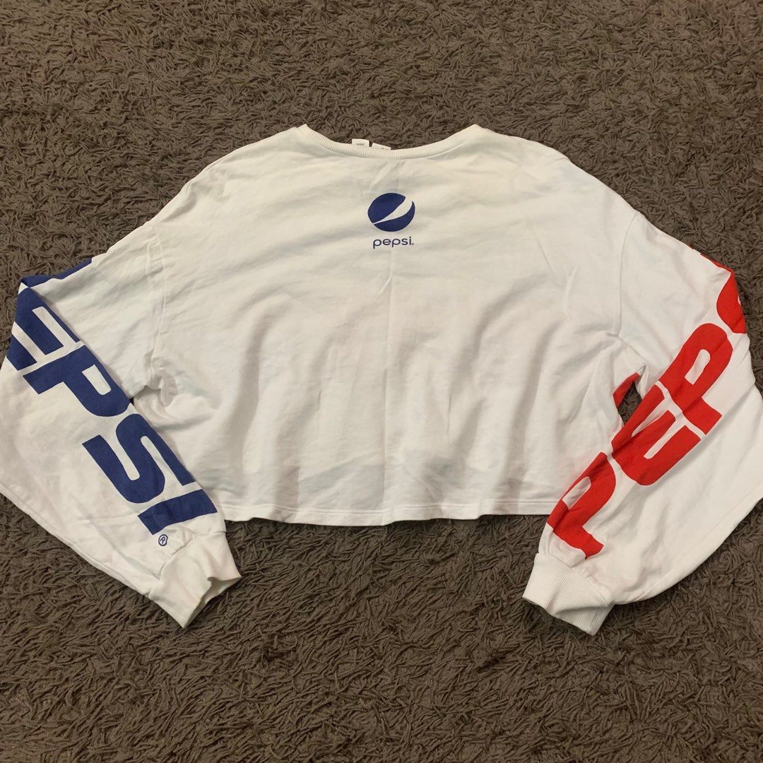 H M x Pepsi Crop Tee