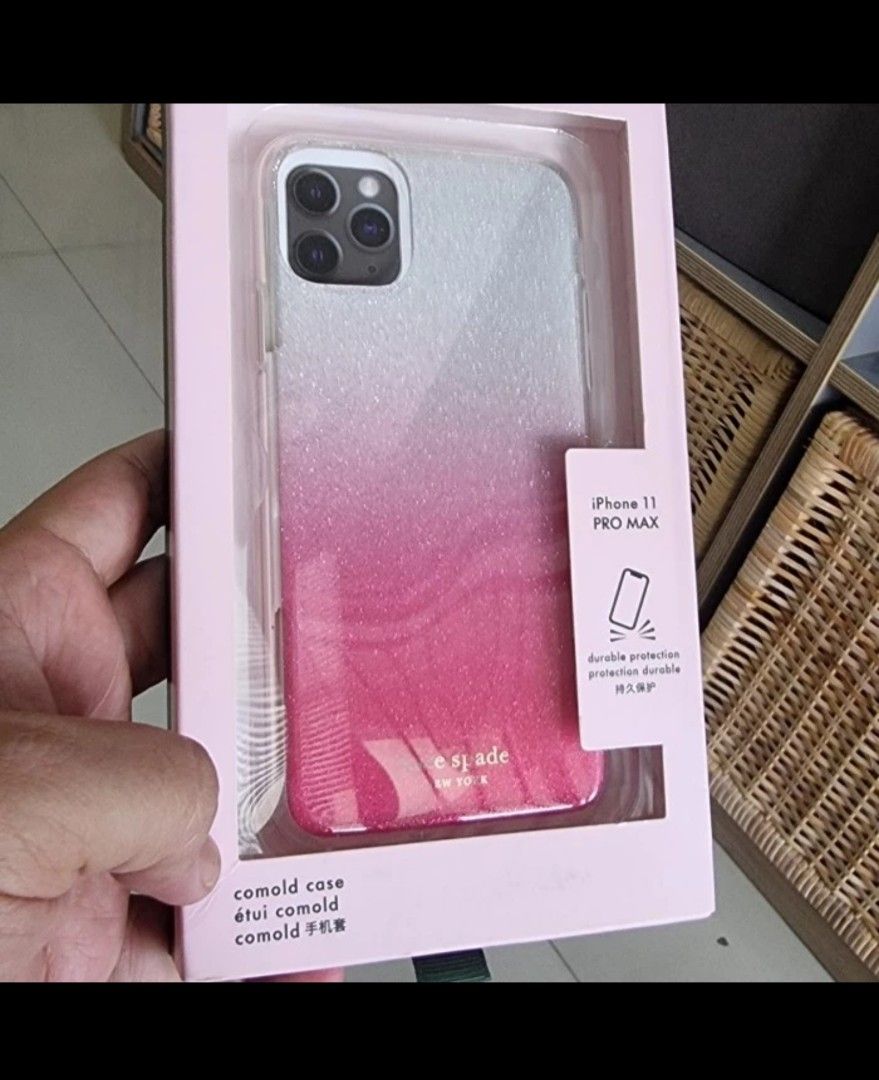 Ombre Glitter Kate Spade Defensive Hardshell Case Iphone 12 Liquid