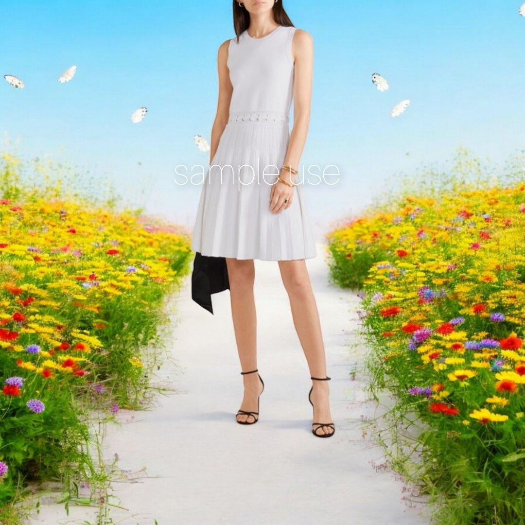 Michael kors fit and flare dress cheap