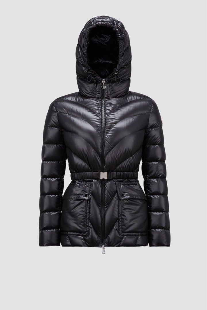 Moncler Argenno mid length down jacket size 1, Women