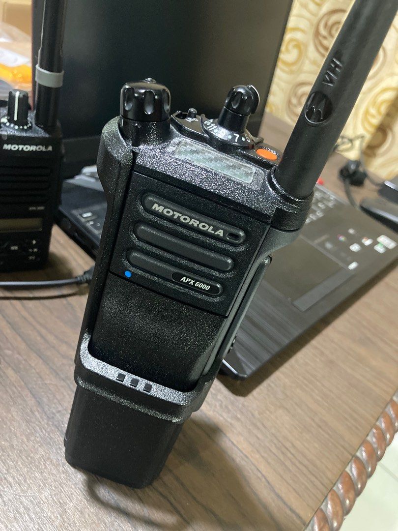 MOTOROLA APX-6000 (Category: Walkie-Talkie) located in Manila. Submitted by ryanstactics (Listing ID 1238097158, Image 2). Description: 60K Motorola APX 6000/VHF 15K Motorola XiR P8668/UHF/IP57 -SOLD 15K Motorola DP 4601e/UHF/IP57 -SOLD 8K Motorola XPR 3300e/UHF/IP67 (Unit only w/ 2pcs Non Impres Batteries) -SOLD 8K Motorola HMN4101B -IMPRES Speaker Microphone 15K Motorola PMMN4096B -Wireless Speaker Microphone (For DP4000, DP3000, XiRP8600 Serie