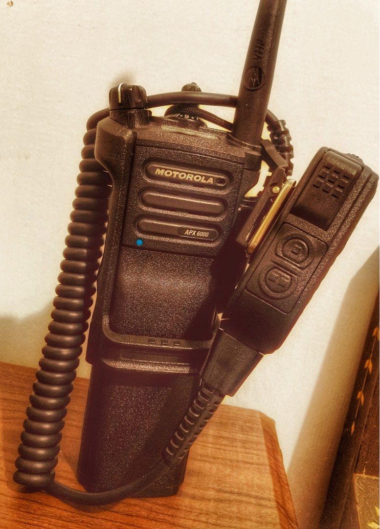MOTOROLA APX-6000 (Category: Walkie-Talkie) located in Manila. Submitted by ryanstactics (Listing ID 1238097158, Image 1). Description: 60K Motorola APX 6000/VHF 15K Motorola XiR P8668/UHF/IP57 -SOLD 15K Motorola DP 4601e/UHF/IP57 -SOLD 8K Motorola XPR 3300e/UHF/IP67 (Unit only w/ 2pcs Non Impres Batteries) -SOLD 8K Motorola HMN4101B -IMPRES Speaker Microphone 15K Motorola PMMN4096B -Wireless Speaker Microphone (For DP4000, DP3000, XiRP8600 Serie