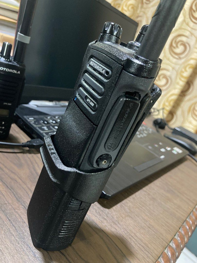 MOTOROLA APX-6000 (Category: Walkie-Talkie) located in Manila. Submitted by ryanstactics (Listing ID 1238097158, Image 3). Description: 60K Motorola APX 6000/VHF 15K Motorola XiR P8668/UHF/IP57 -SOLD 15K Motorola DP 4601e/UHF/IP57 -SOLD 8K Motorola XPR 3300e/UHF/IP67 (Unit only w/ 2pcs Non Impres Batteries) -SOLD 8K Motorola HMN4101B -IMPRES Speaker Microphone 15K Motorola PMMN4096B -Wireless Speaker Microphone (For DP4000, DP3000, XiRP8600 Serie
