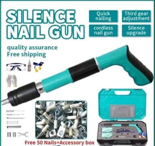 nail gun (Category: Construction Tools & Equipment) located in Manila. Submitted by saguittarian06 (Listing ID 1333327455, Image 1). Description: Nail gun 550 only Extra nail 50 pcs per pack 80 pesos only Stock unhand binondo an.