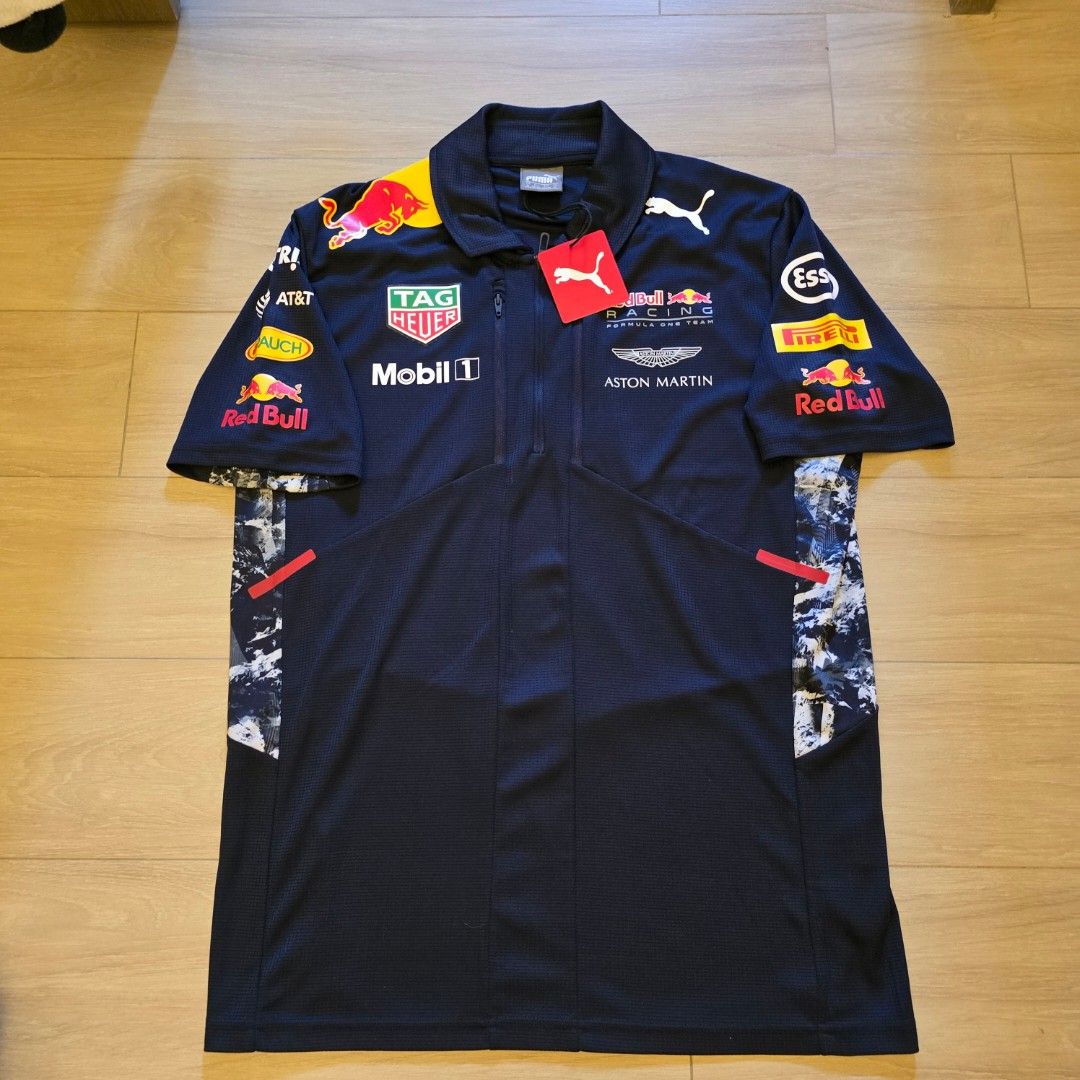 Puma red bull polo top