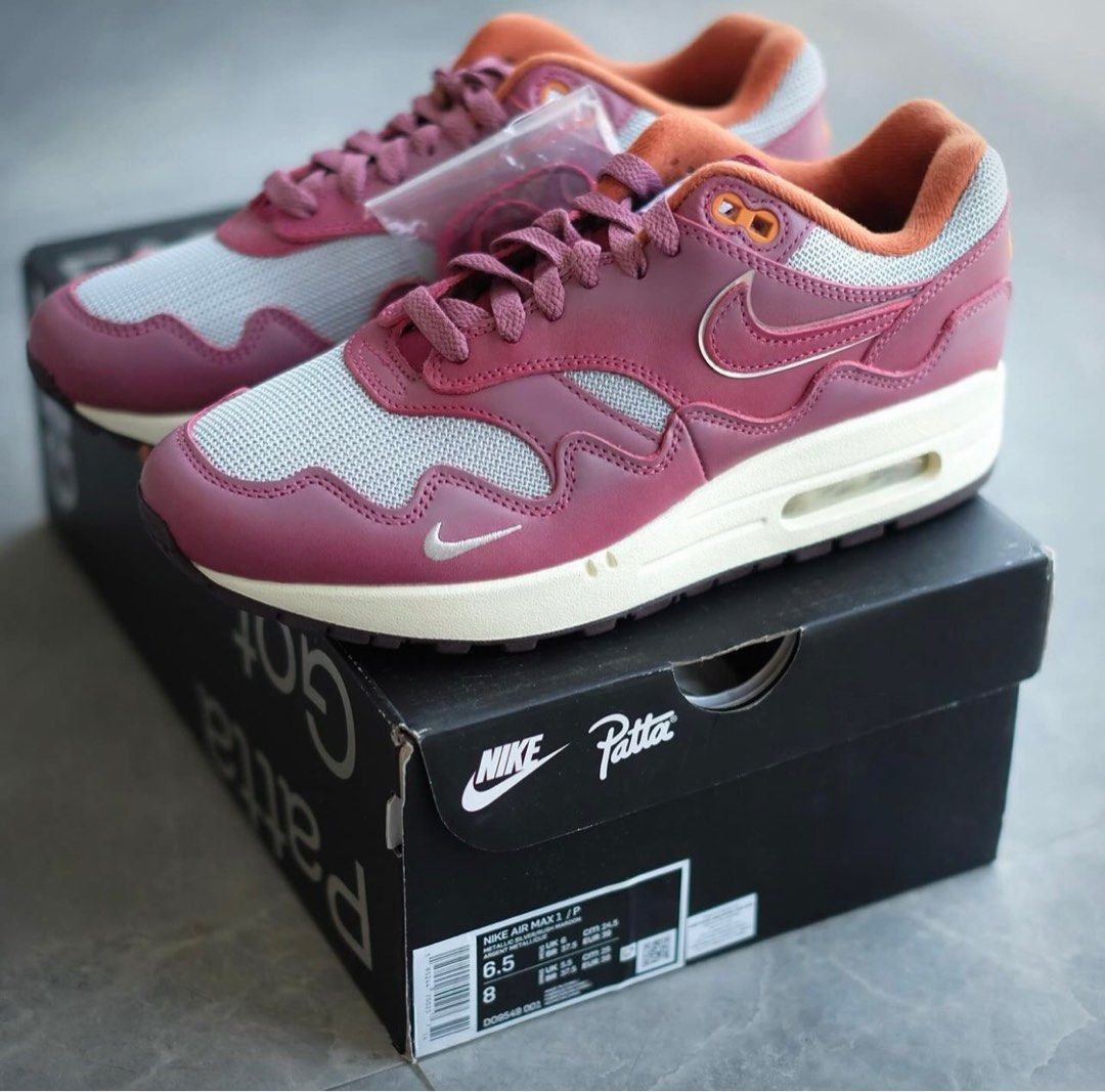 Nike air max merah maroon cheap