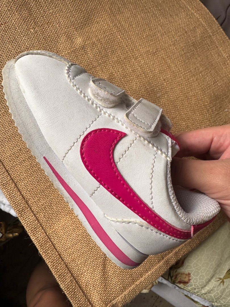 Nike Cortez Pink 7C(14cm), Women's Fashion, Footwear, Sneakers on Carousell