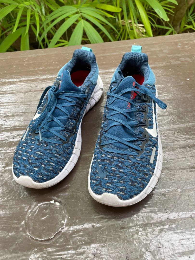 Nike sneakers. Size US 5.5 UK 3 EU 36. In good condition except for some spalling on the left heel area that has been repaired as shown in the last picture. Women s