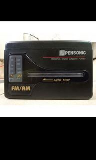 PANASONIC RADIO CASSETTE PLAYER WALKMAN WORKING CONDITION NEW BELT RETRO METAL
