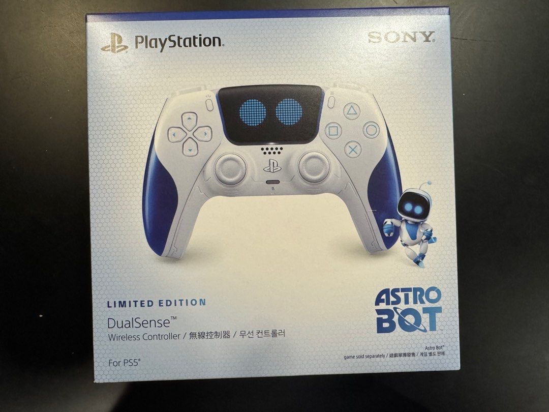 PlayStation 5 DualSense 限量版無線控制器(ASTRO BOT), 電子遊戲, 遊戲機配件, 手掣- Carousell